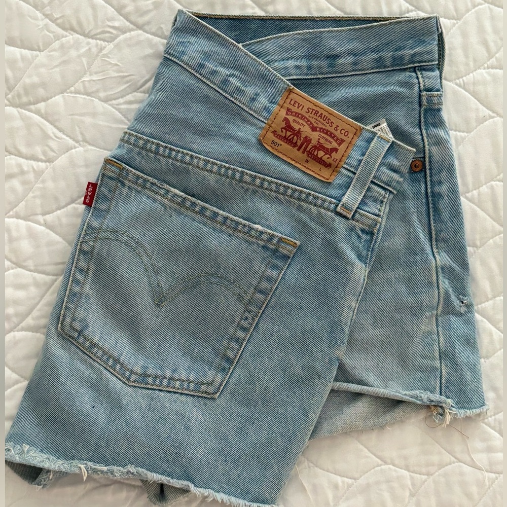 [Levis] 501 denim shorts